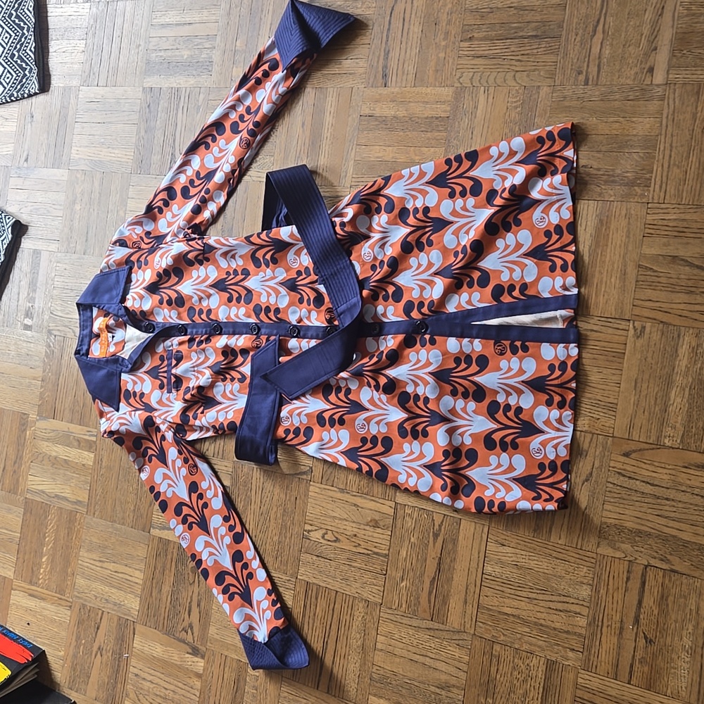 CK Bradley Geometric Design Dress Gorgeous Colorway Sz Small / 2 Ex